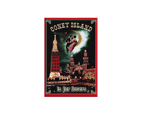 Classic Coney Island is for Lovers Brooklyn New York Magnet