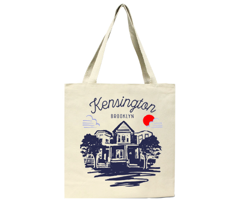 Kensington Brooklyn Sketch Tote Bag