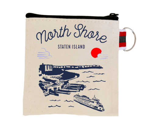 North Shore Staten Island Sketch Coin Purse