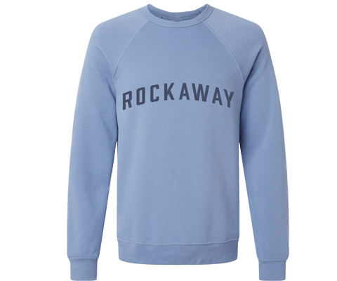 Rockaway Adult Crew Neck Sweatshirt in Lavender Blue