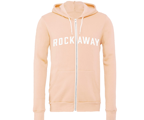 Rockaway Sunrise Zip Up Adult Hoodie