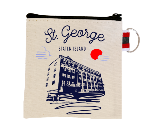 St. George Staten Island Sketch Coin Purse