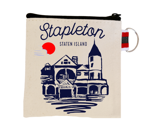Stapleton Staten Island Sketch Coin Purse