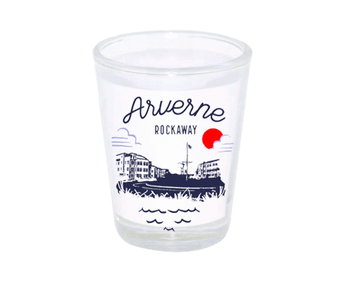 Arverne Sketch Shot Glass