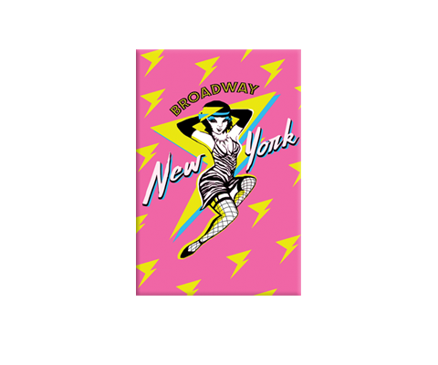New York Broadway Showgirl Magnet