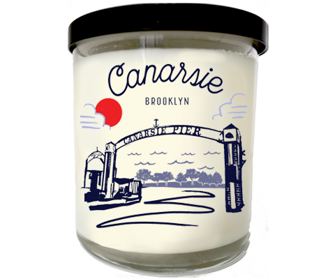 Canarsie Brooklyn Sketch Scented Candle