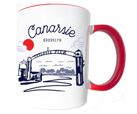 Canarsie Brooklyn Sketch Mug