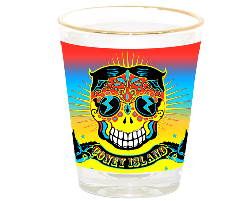 Day of the Coney Shot Glass
