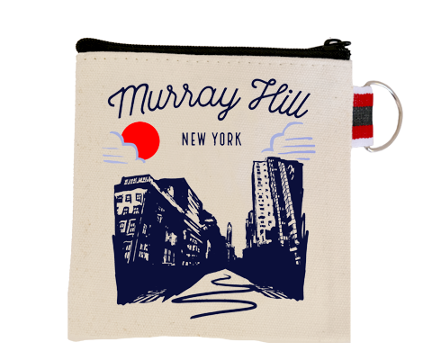 Murray Hill Manhattan Sketch Coin Purse