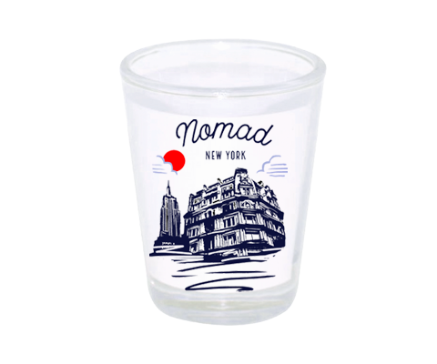 Nomad Manhattan Sketch Shot Glass