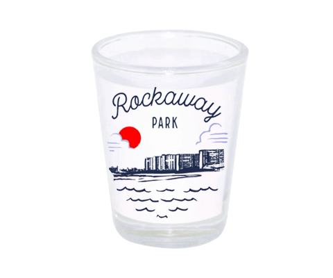 Rockaway Park Sketch Shot Glass