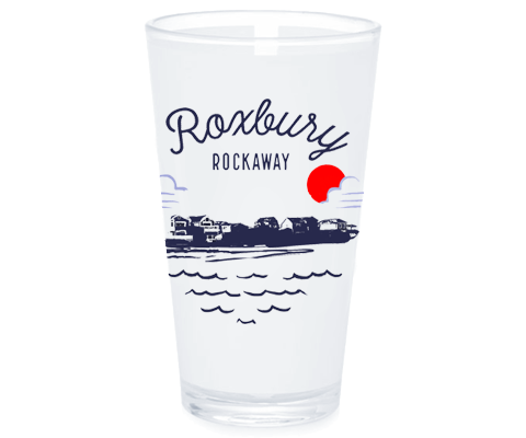Roxbury Sketch Pint Glass
