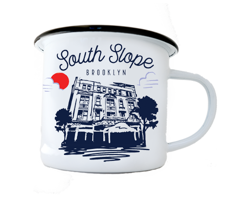 South Slope Brooklyn Sketch Camp Mug