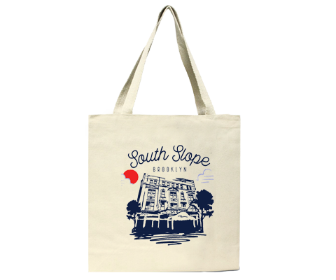 South Slope Brooklyn Sketch Tote Bag