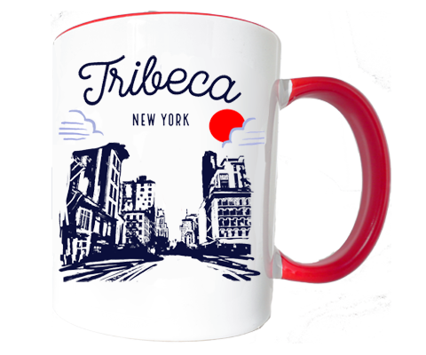 Tribeca Manhattan Sketch Mug