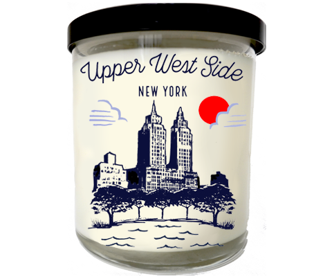Upper West Side Manhattan Sketch Scented Candle