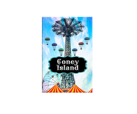 Vintage Parachute Drop Coney Island New York Magnet