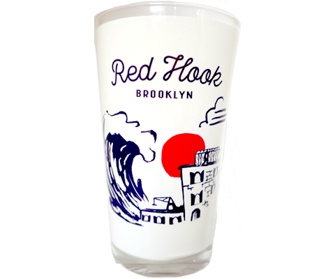 Red Hook Brooklyn Town Pint Glass