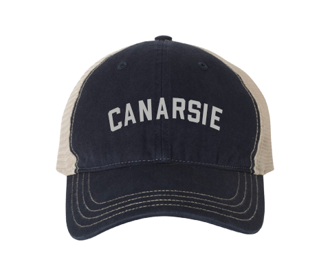 Canarsie Brooklyn Classic Sport Vintage Hat in Navy/Vanilla