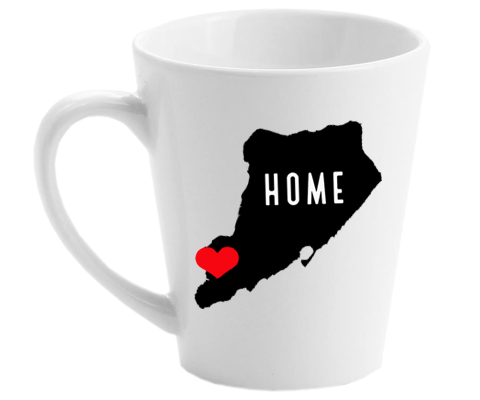 Charleston Staten Island NYC Home Latte Mug