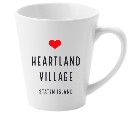 Heartland Village Staten Island NYC Home Latte Mug