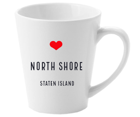 North Shore Staten Island NYC Home Latte Mug