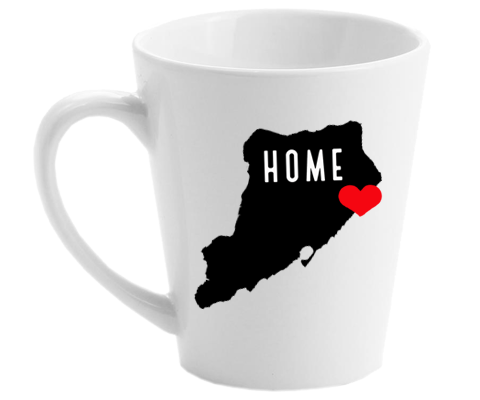 Ocean Breeze Staten Island NYC Home Latte Mug