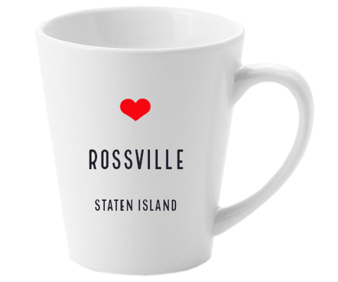 Rossville Staten Island NYC Home Latte Mug