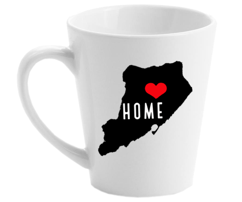 Sea View Staten Island NYC Home Latte Mug
