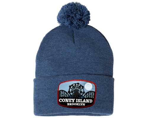 Coney Island Blue Moon Warm Winter Hat