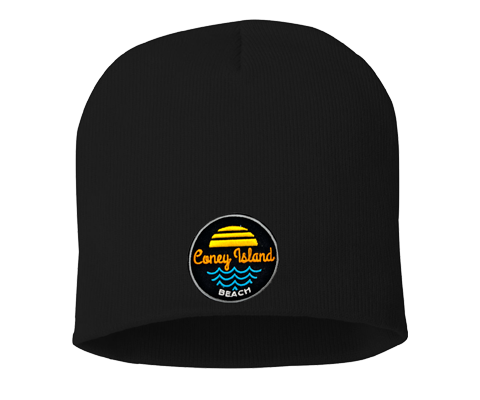 Coney Island Sunrise Wave Classic Warm Winter Hat