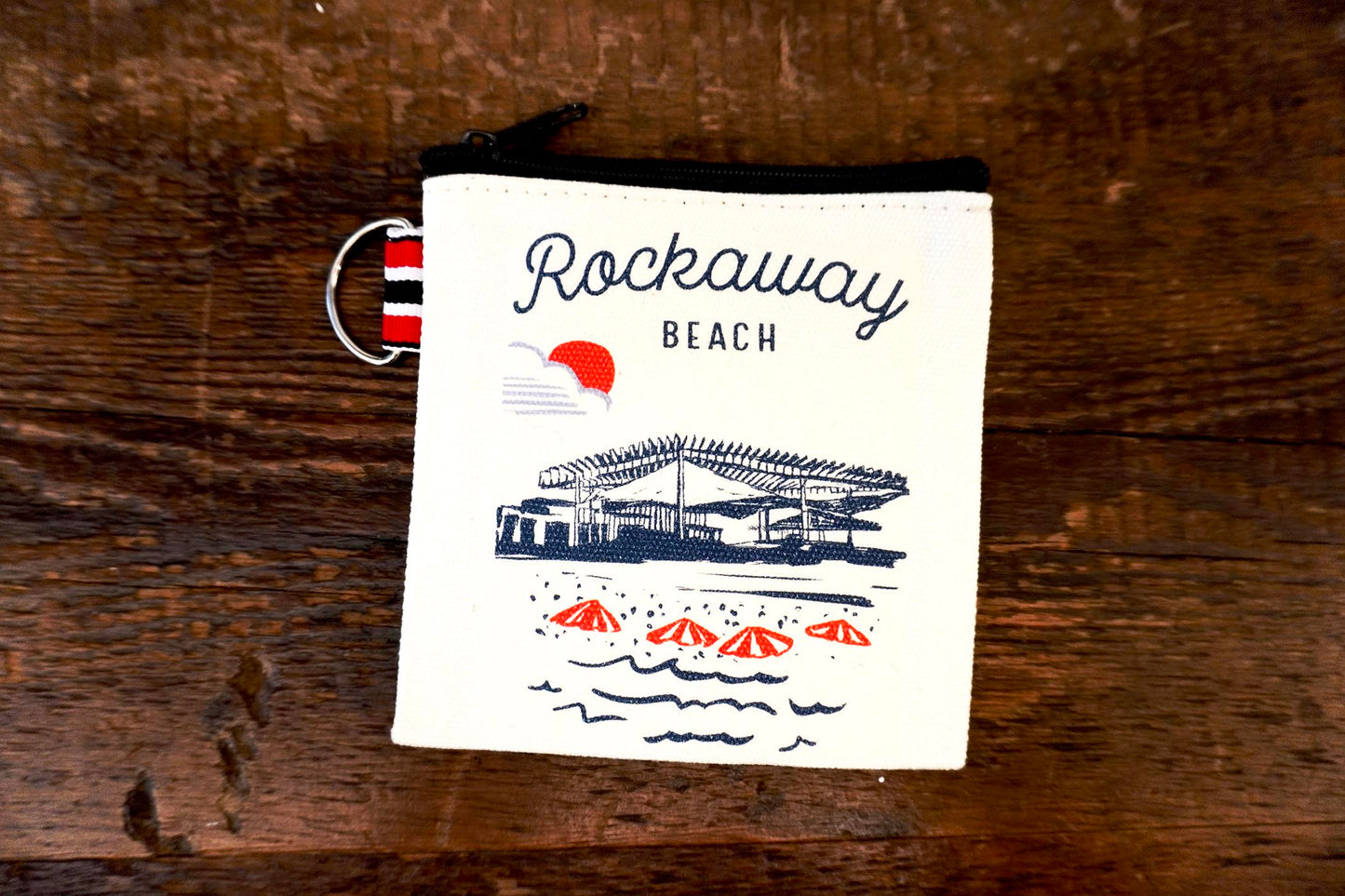 Rockaway Beach Sketch Coin Purse