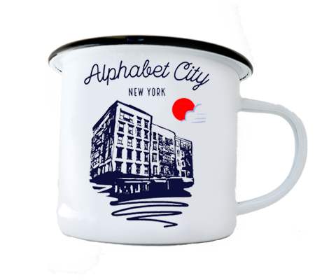 Alphabet City Manhattan Sketch Camp Mug