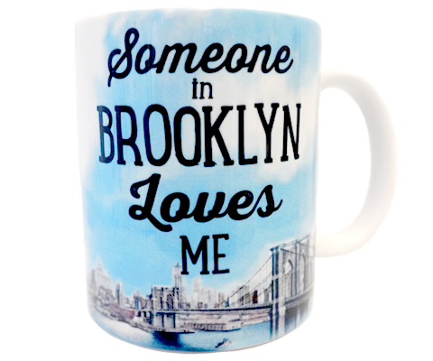 Load image into Gallery viewer, Someone in Brooklyn Loves Me New York Mug
