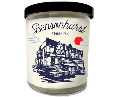 Bensonhurst Brooklyn Sketch Scented Candle