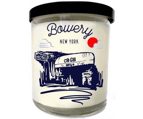 Bowery Manhattan Sketch Scented Candle