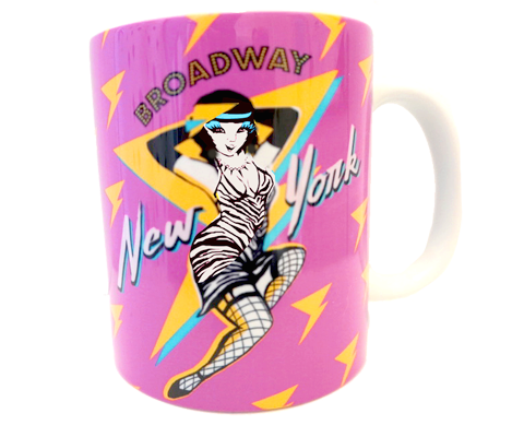 Load image into Gallery viewer, Broadway Showgirl New York Mug
