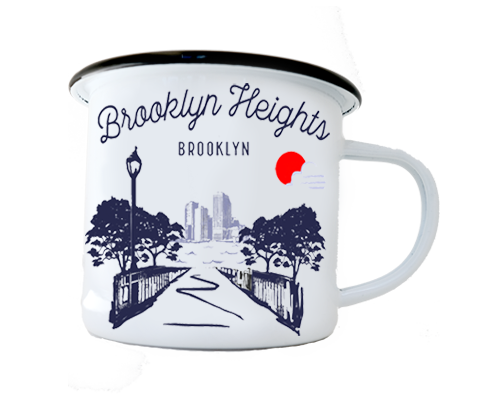 Brooklyn Heights Brooklyn Sketch Camp Mug