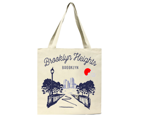 Brooklyn Heights Brooklyn Sketch Tote Bag