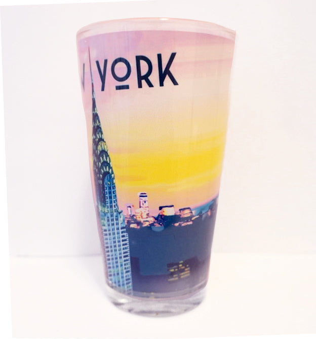 Candy Chrysler Building New York Pint Glass