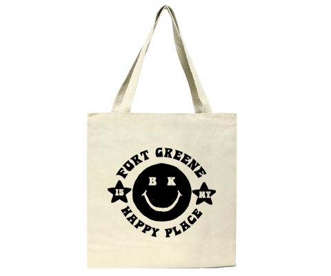 Fort Greene Brooklyn is My Happy Place Tote Bag