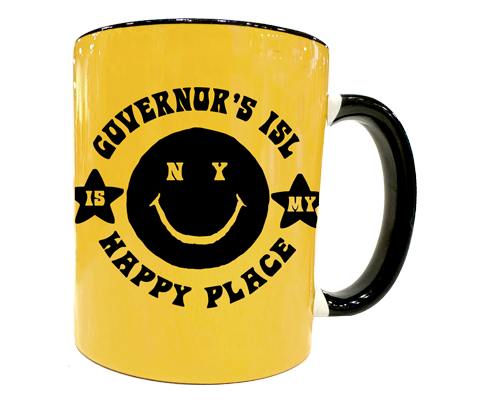 Governor's Island New York is My Happy Place Mug