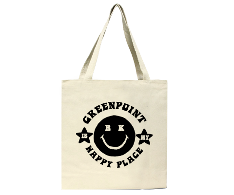 Greenpoint Brooklyn is My Happy Place Tote Bag