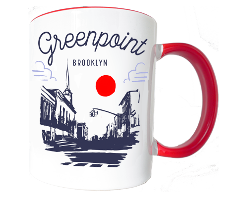 Greenpoint Brooklyn Sketch Mug
