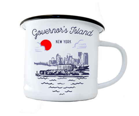 Governor's Island Manhattan Sketch Camp Mug