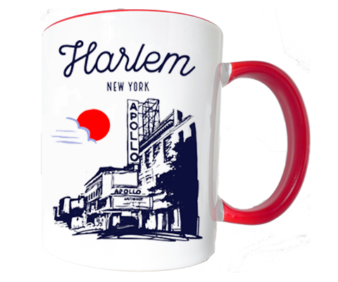 Harlem Manhattan Sketch Mug