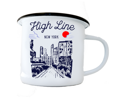 High Line Manhattan Sketch Camp Mug