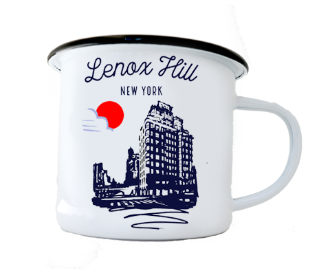 Lenox Hill Manhattan Sketch Camp Mug