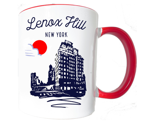 Lenox Hill Manhattan Sketch Mug