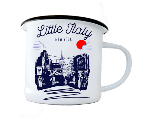 Little Italy Manhattan Sketch Camp Mug